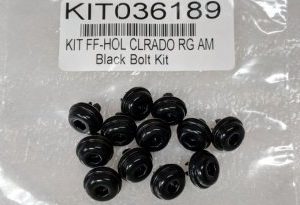 Fitting Kit - Flare Bolts - Black