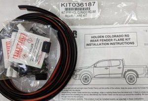 Fitting Kit - Holden RG Colorado Rear Flares