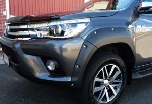 Toyota Hilux Bolt Style Fender Flares - Wide Body 2015~July18