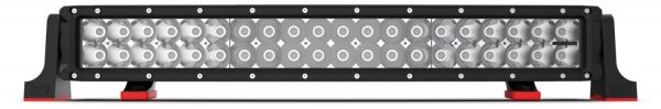 LED Bar Light 22inch DCX2 Series Curved Combo Beam 10-30V 40 x 3W Osram High Lux LEDs 120W 10800lm IP67 Slide & End Mounts Roadvision Black Label