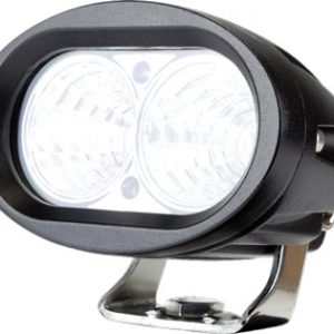 LED Work Light Oval Flood Beam 10-30V 2 x 10W CREE LEDs 20W 1600lm IP67 98x76.5x75mm Roadvision