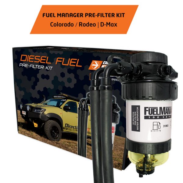 FUEL MANAGER PRE-FILTER KIT COLORADO - RODEO - D-MAX||FUEL MANAGER PRE-FILTER KIT COLORADO -RODEO - D-MAX 1
